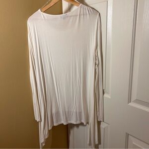 Lisa International Off-White Long Sleeve Tunic